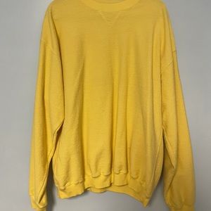 Bright Yellow Sweater. Brand LA Loving. Size XXL